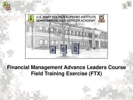 Financial Management Advance Leaders Course