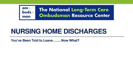 Nursing Home Discharges