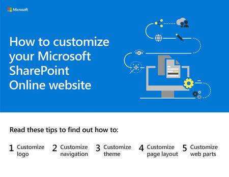 How to customize your Microsoft SharePoint Online website