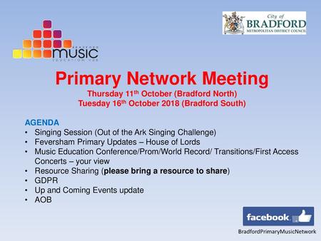 Primary Network Meeting