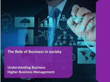 The Role of Business in society