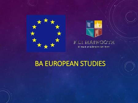 BA European Studies.