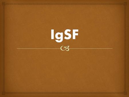 IgSF.