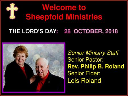 Welcome to Sheepfold Ministries