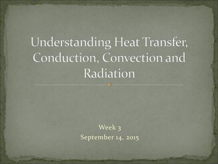 Understanding Heat Transfer, Conduction, Convection and Radiation