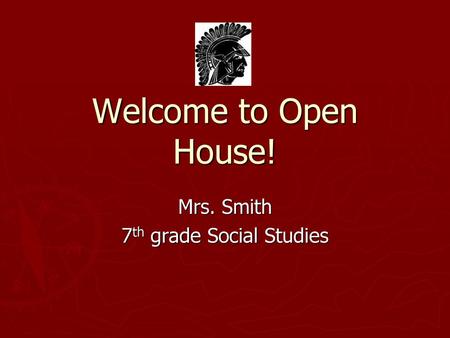 Mrs. Smith 7th grade Social Studies