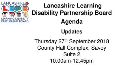 Lancashire Learning Disability Partnership Board