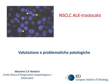 Unità Clinica di Diagnostica Istopatologica e Molecolare