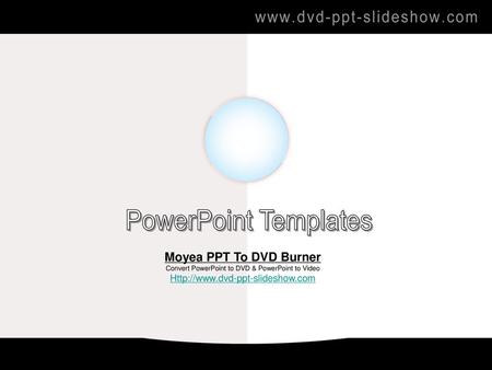 Convert PowerPoint to DVD & PowerPoint to Video