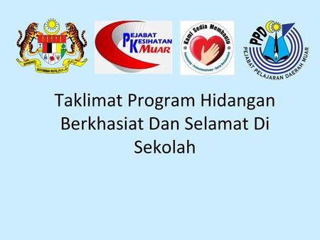 Taklimat Program Hidangan Berkhasiat Dan Selamat Di Sekolah