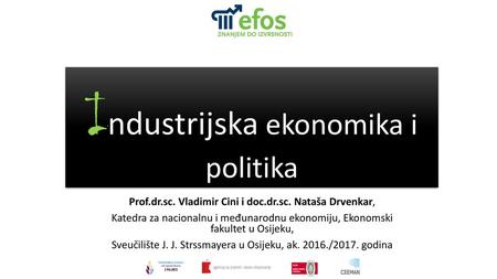 Industrijska ekonomika i politika