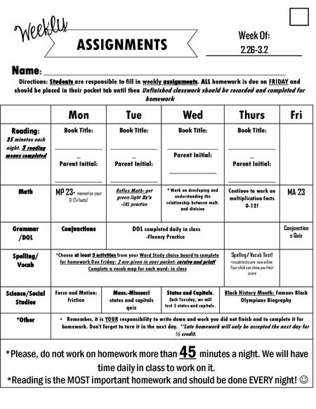 Science/Social Studies