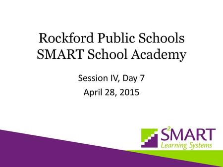 Rockford Public Schools SMART School Academy