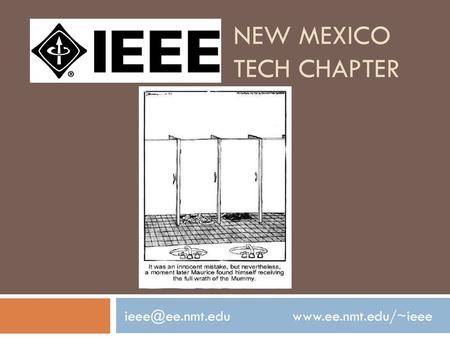 New Mexico Tech Chapter