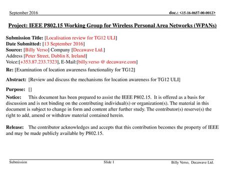 <month year> doc.: IEEE < e>