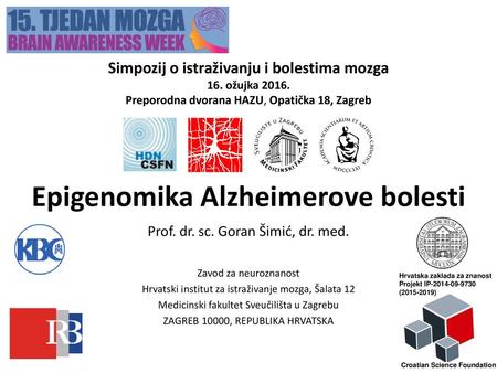 Epigenomika Alzheimerove bolesti