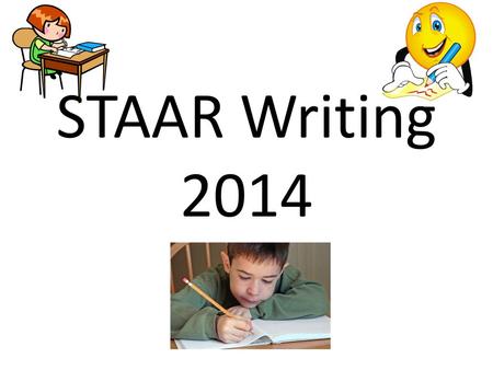 STAAR Writing 2014.