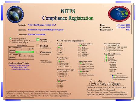 Compliance Registration