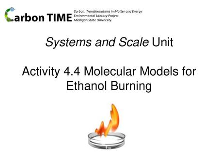 Carbon: Transformations in Matter and Energy