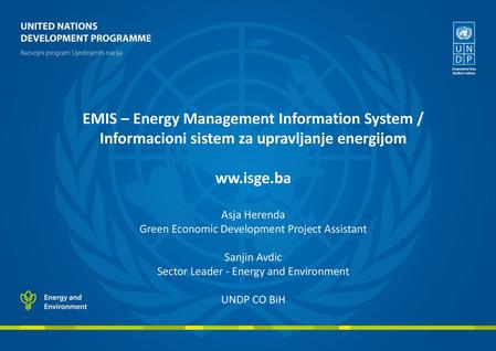 EMIS – Energy Management Information System /