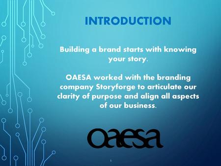 Building a brand starts with knowing your story.