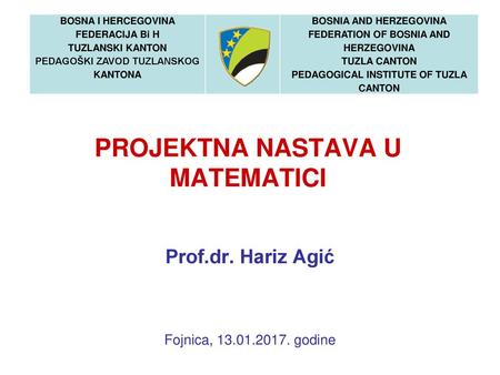 PROJEKTNA NASTAVA U MATEMATICI