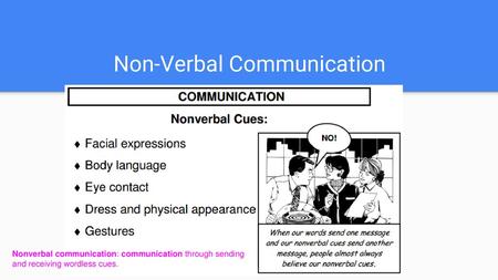 Non-Verbal Communication