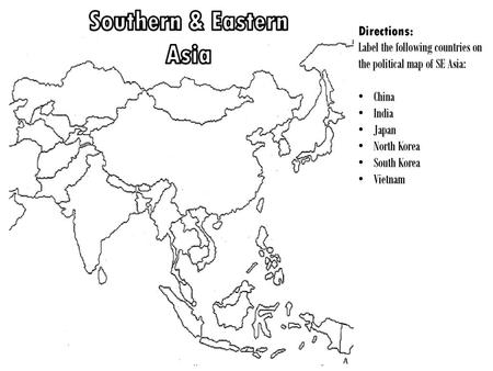 Southern & Eastern Asia