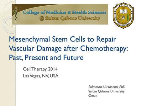 Cell Therapy 2014 Las Vegas, NV, USA