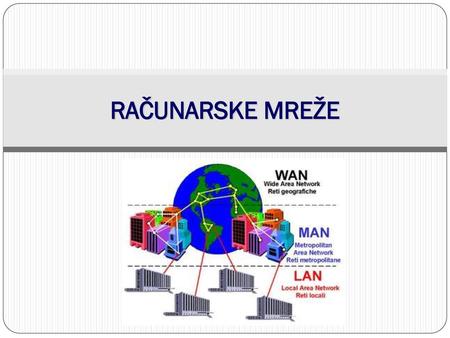 RAČUNARSKE MREŽE.