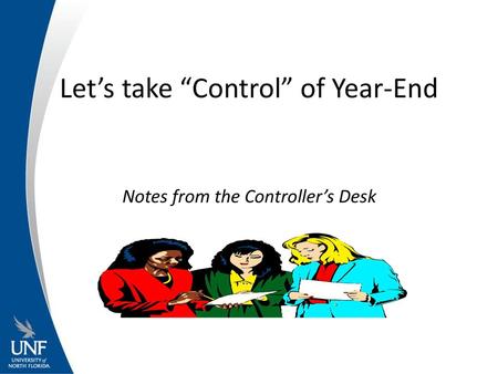 Let’s take “Control” of Year-End