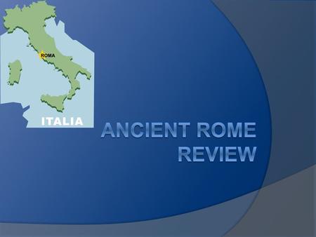 Ancient Rome Review.