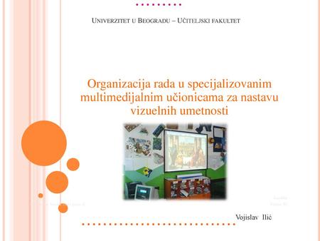 Univerzitet u Beogradu – Učiteljski fakultet