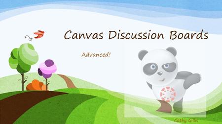 Canvas Discussion Boards