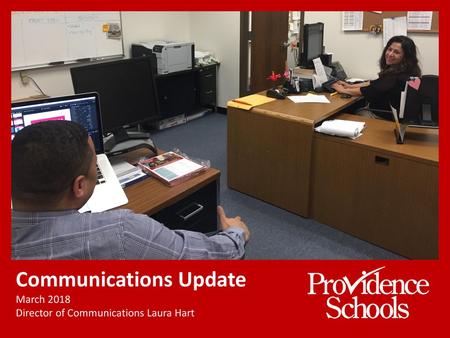 Communications Update