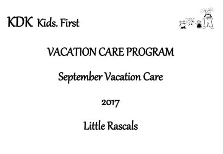 September Vacation Care