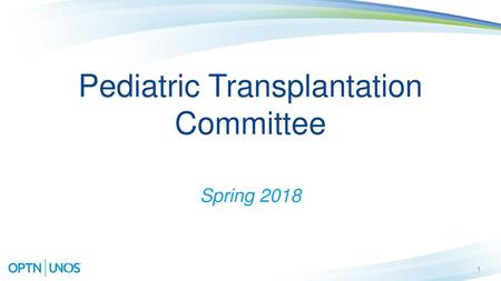 Pediatric Transplantation Committee