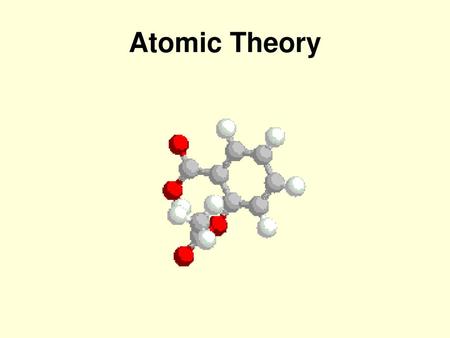 Atomic Theory.