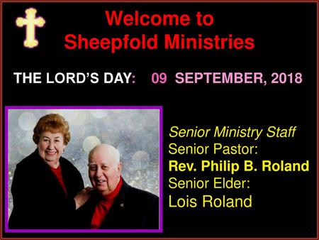 Welcome to Sheepfold Ministries