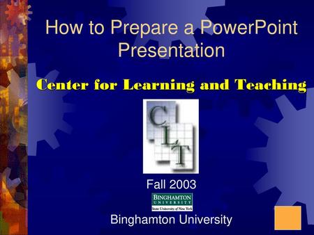 How to Prepare a PowerPoint Presentation