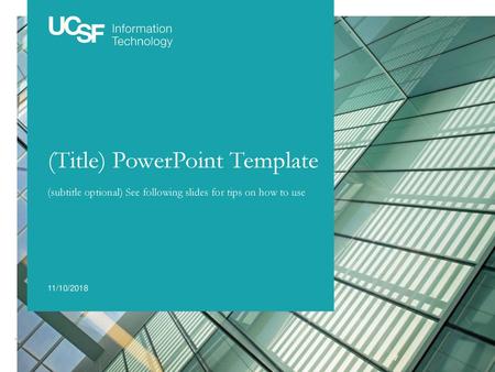 (Title) PowerPoint Template