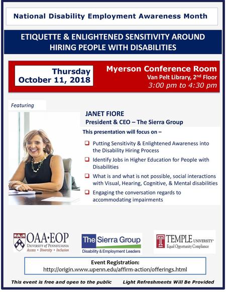 National Disability Employment Awareness Month