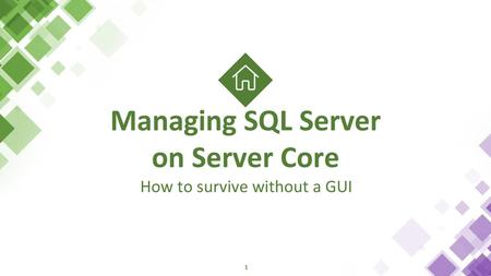 How to survive without a GUI