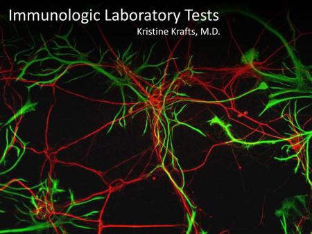 Immunologic Laboratory Tests