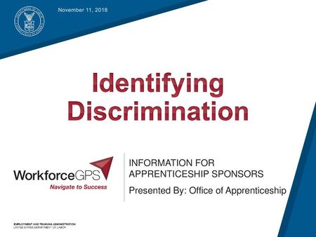 Identifying Discrimination