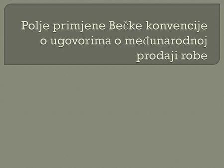 Polje primjene BK ratione personae