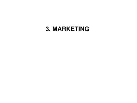 3. MARKETING.