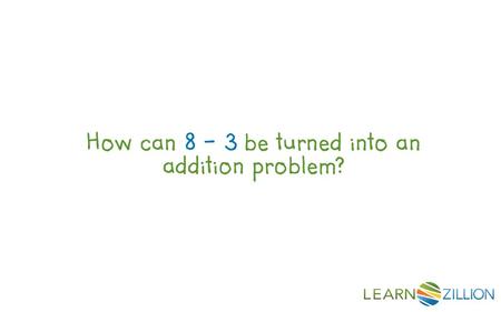 LearnZillion Notes: --This is your hook. Start with a question to draw the student in. We want that student saying, “huh, how do you do X?” Try to be specific.