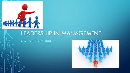 Leadership in management