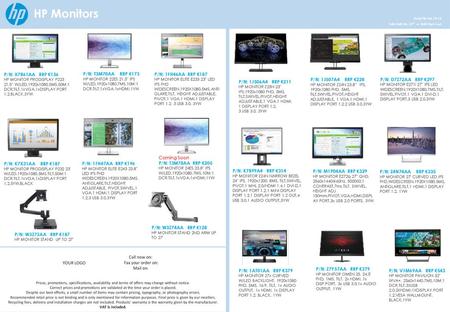 HP Monitors Retail File Feb 2018